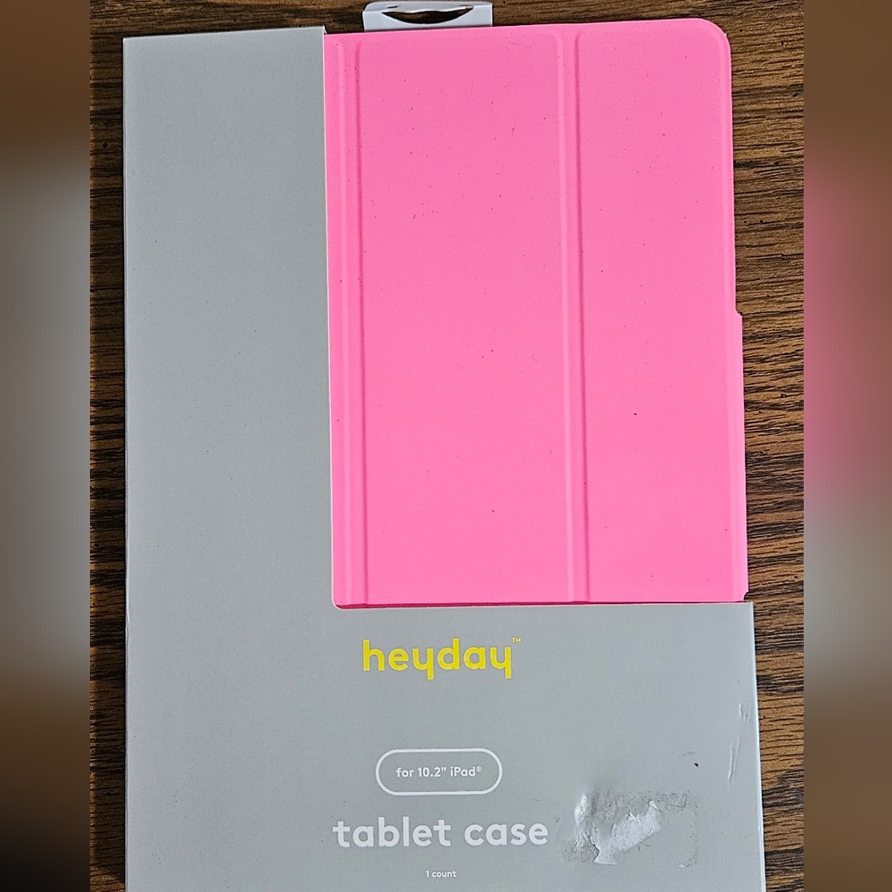heyday™ Neon Pink Apple iPad 10.2-inch and 10.5-Inch & Pencil Case - NEW